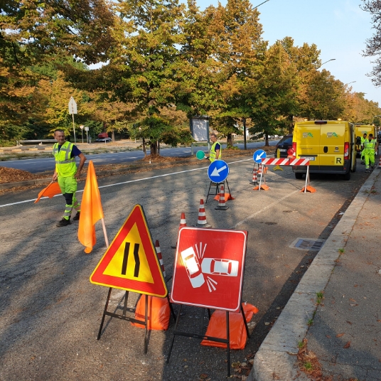 Sicurezza e Ambiente - Ripristino strade post incidente